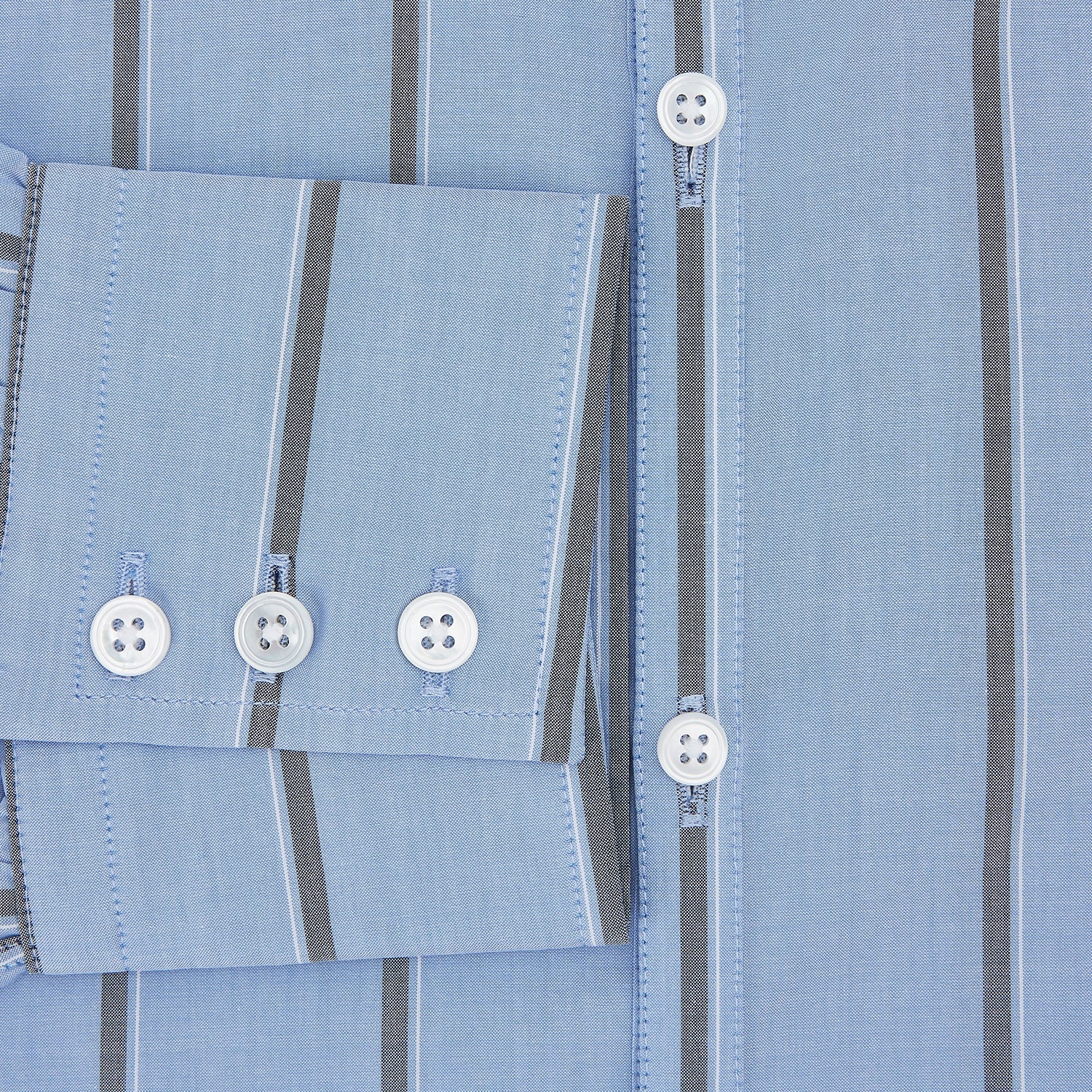 Sky Blue Track Stripe Westminster Shirt