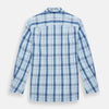 Blue Multi Check Pyjama Shirt