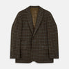 Green Multi Check Cashmere Barrington Blazer