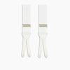 White Adjustable Formal Braces