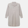 Brown Micro Check Quarzo Nightshirt