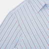 Blue and Burgundy Multi-Stripe Westminster Shirt