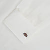 Burgundy and Navy Checkered Oval Enamel Cufflinks