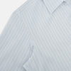Pale Blue and Navy Pinstripe Westminster Shirt