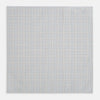 Sky Blue Multi Graph Check Hand-Rolled Handkerchief
