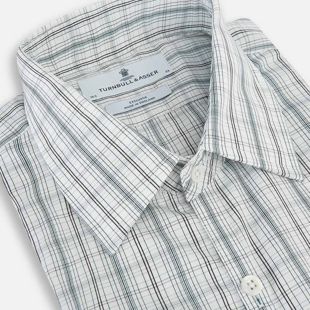 Forest Green Multi Check Westminster Shirt