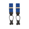 Royal Blue Small Spot Adjustable Silk Braces