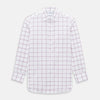 Antique Pink Grid Check Mayfair Shirt