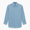 Dr. No Blue Cotton Shirt With Cocktail Cuff As Seen On James Bond