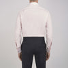 Pink Cotton Shirt with T&A Collar and Double Cuffs