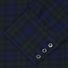 Blackwatch Brushed Cotton Shirt with T&A Collar and Button Cuffs