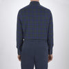 Blackwatch Brushed Cotton Shirt with T&A Collar and Button Cuffs
