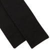 Black Batwing Satin Bow Tie