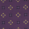 Purple Crosses Silk Tie