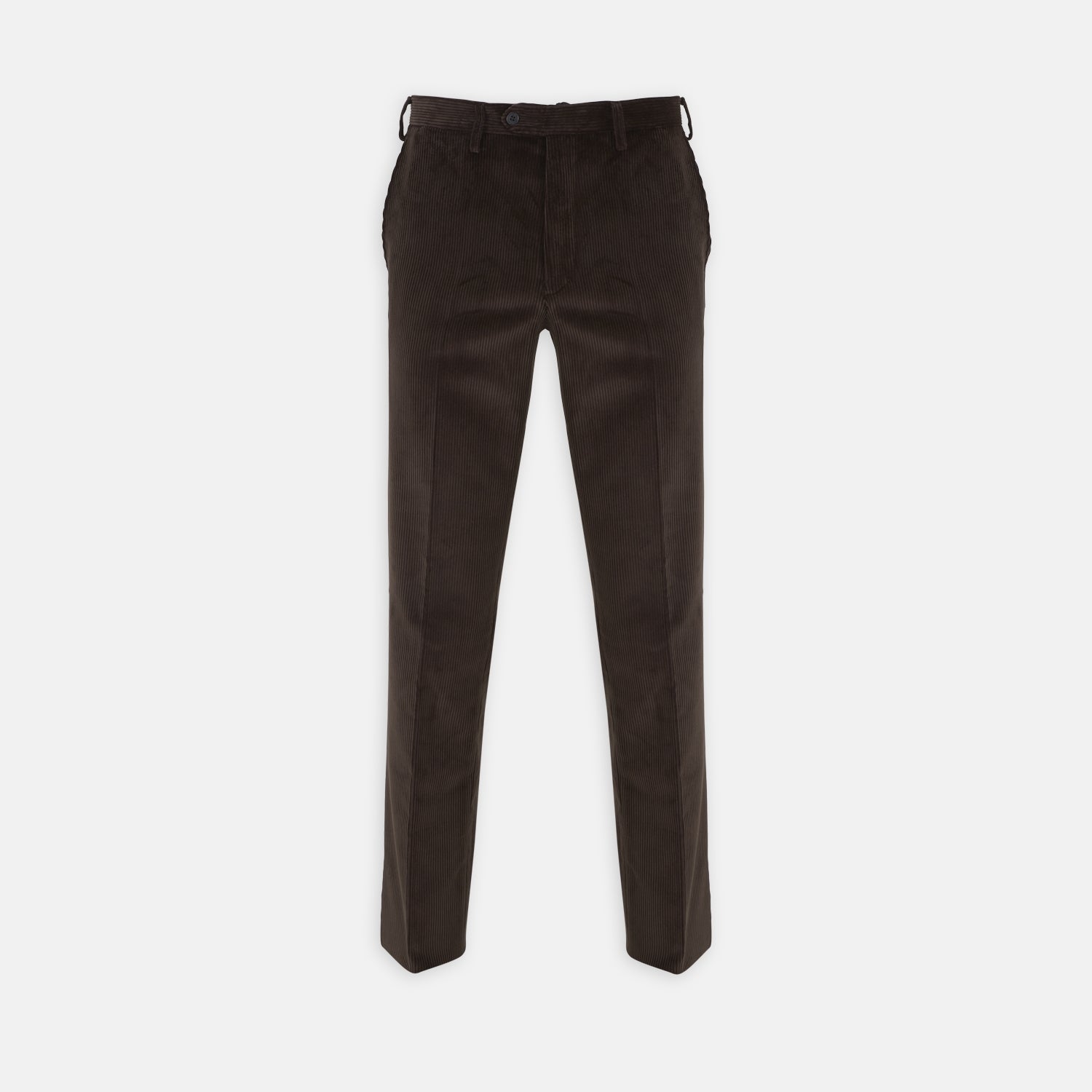 Chocolate Brown Corduroy Trousers