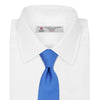Slim Royal Blue Twill Silk Tie