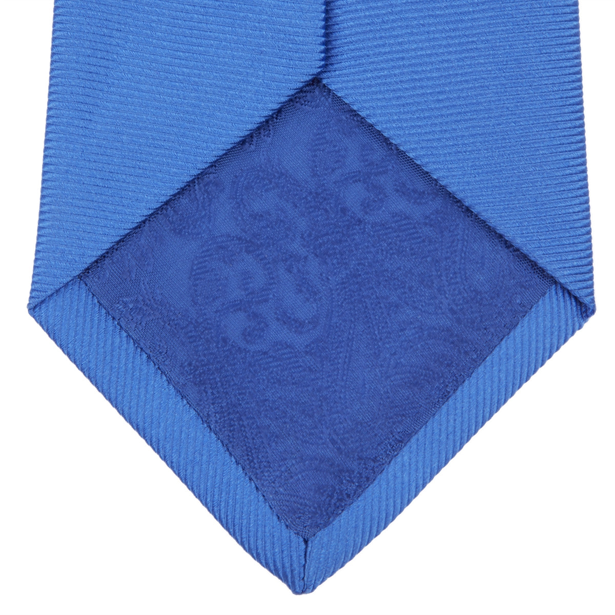 Slim Royal Blue Twill Silk Tie