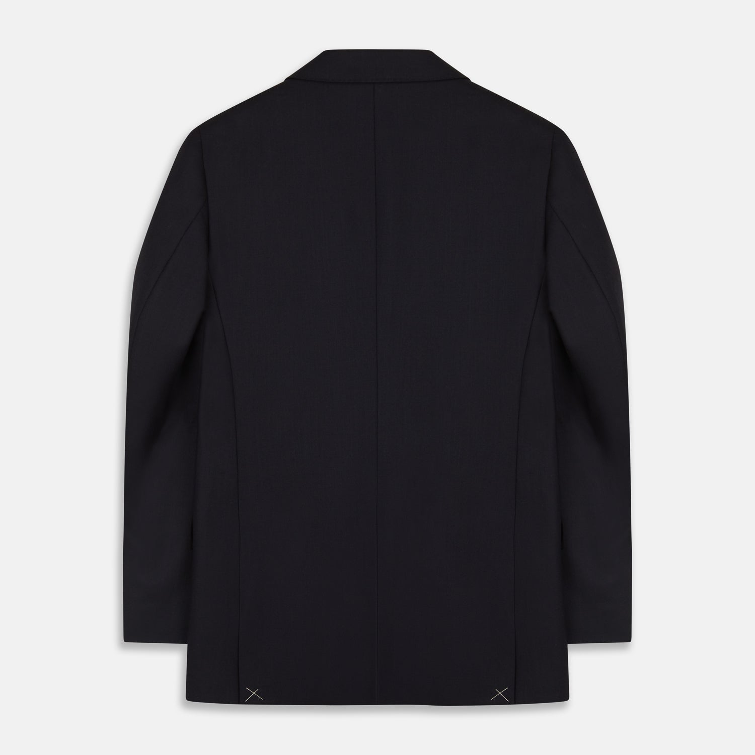 Midnight Navy Wool Barrington Blazer