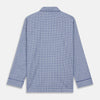 Blue Check Modern Cotton Pyjama Set