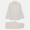 Sand Bengal Stripe Modern Fit Cotton Pyjama Set