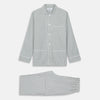 Green Bengal Stripe Modern Fit Cotton Pyjama Set