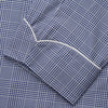 Navy Check Cotton Gown