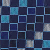 Blue Multi Check Silk Tie