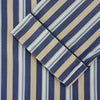 Blue Multi Stripe Cotton Modern Pyjama Set