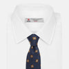 Orange Multi Geo Silk Tie
