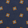 Orange Multi Geo Silk Tie