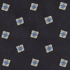 Navy Multi Geo Silk Tie