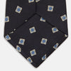 Navy Multi Geo Silk Tie