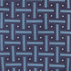 Navy & Blue Cross Silk Tie