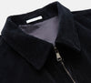Navy Cord Albi Harrington Jacket