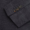 Navy Cashmere Blend Henley Blazer