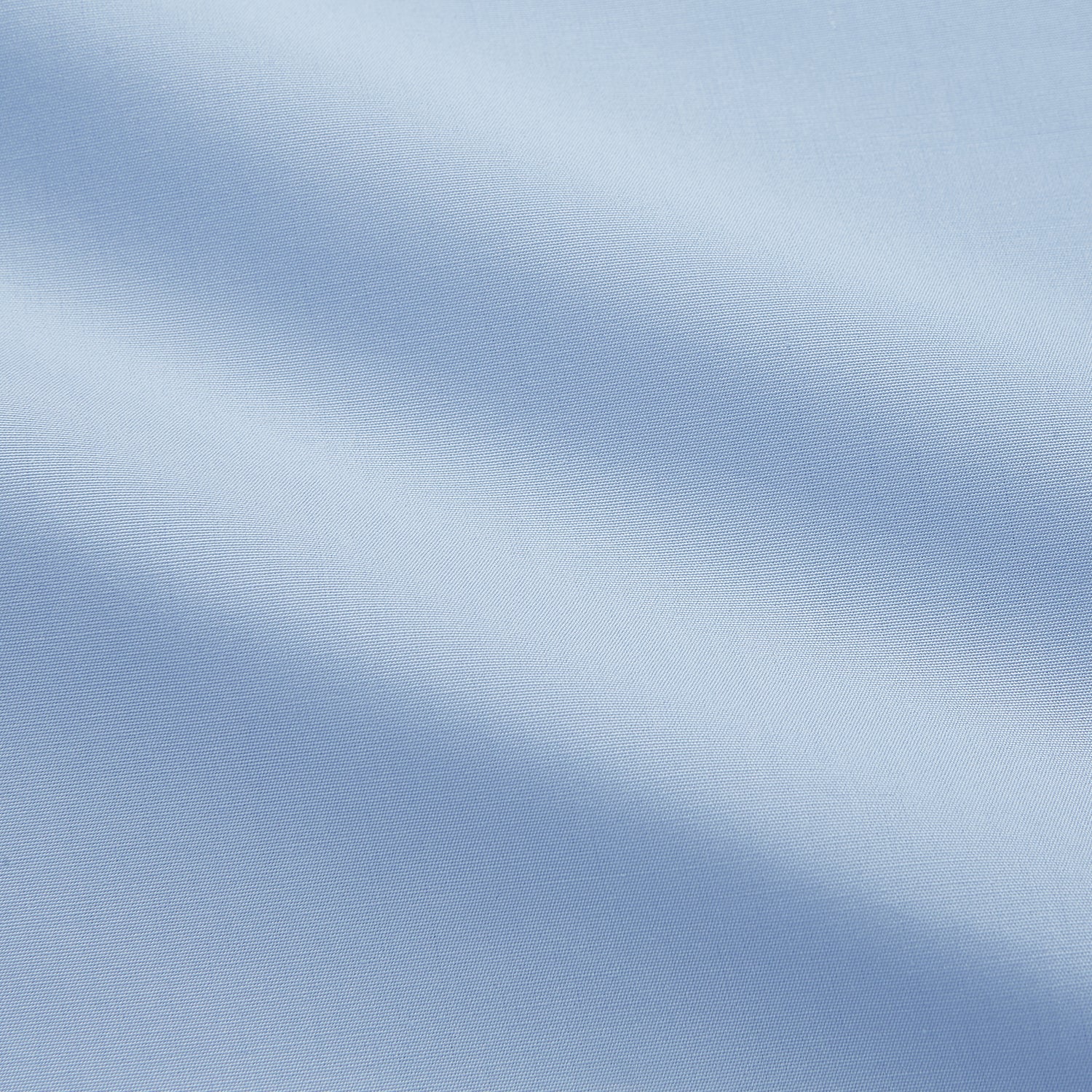 Light Blue Piped Cotton Nightshirt