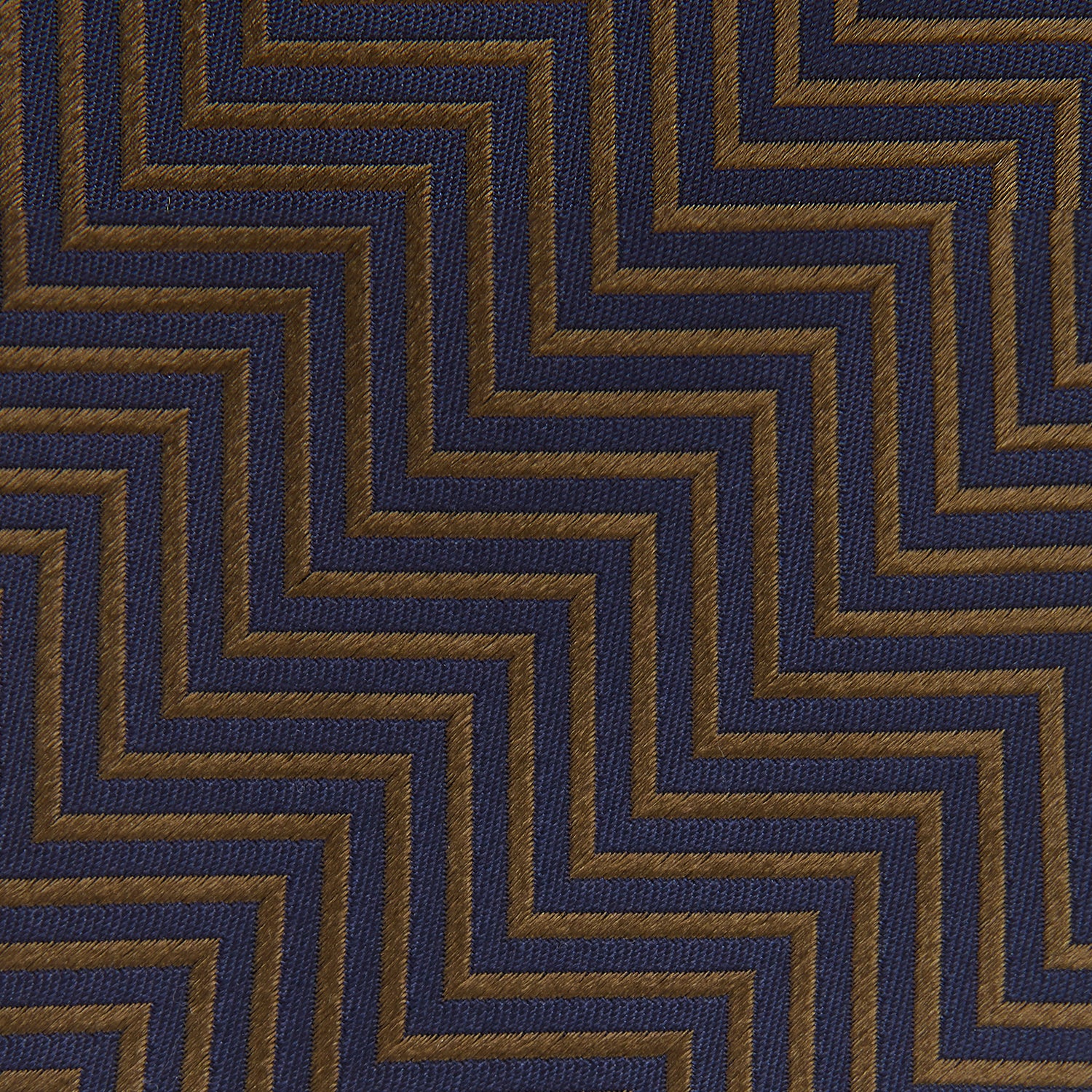 The World Is Not Enough Zig Zag Silk Tie As Seen on James Bond