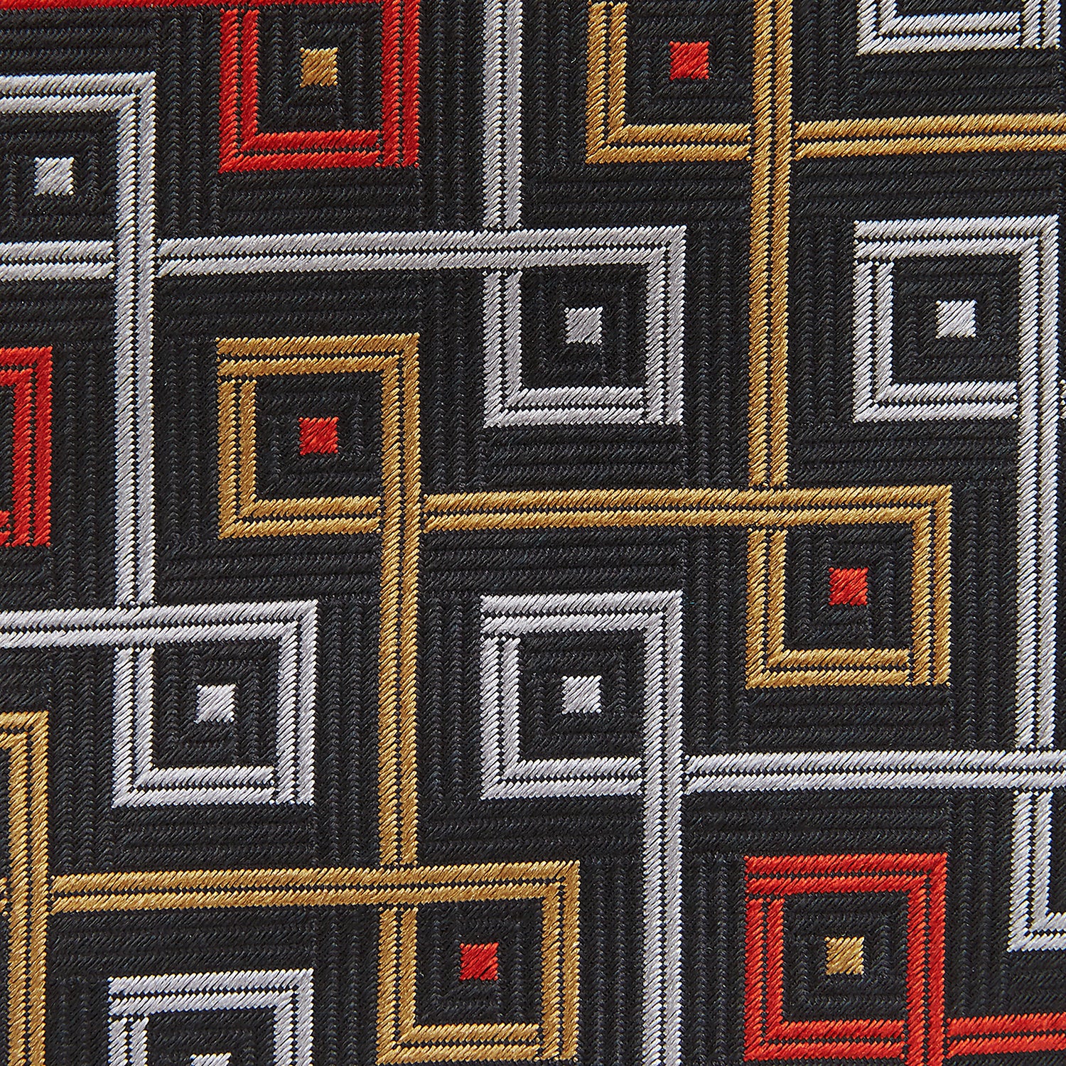 The World Is Not Enough Square Silk Tie As Seen on James Bond