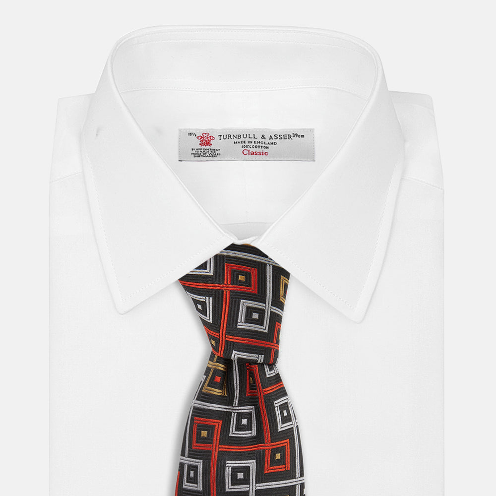 The World Is Not Enough Square Silk Tie As Seen on James Bond