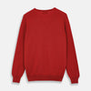 Red Cashmere V-Neck Jumper