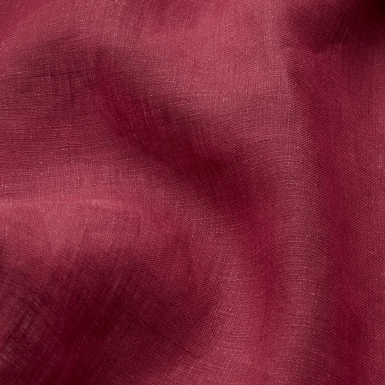 Burgundy Linen Modern Pyjama Set