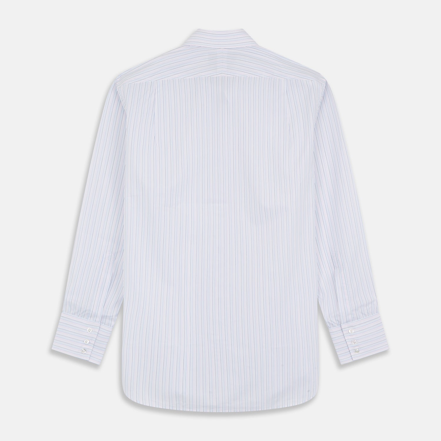 Blue Multi Stripe Regular Fit Mayfair Shirt