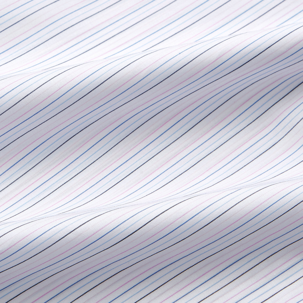 Blue Multi Stripe Regular Fit Mayfair Shirt