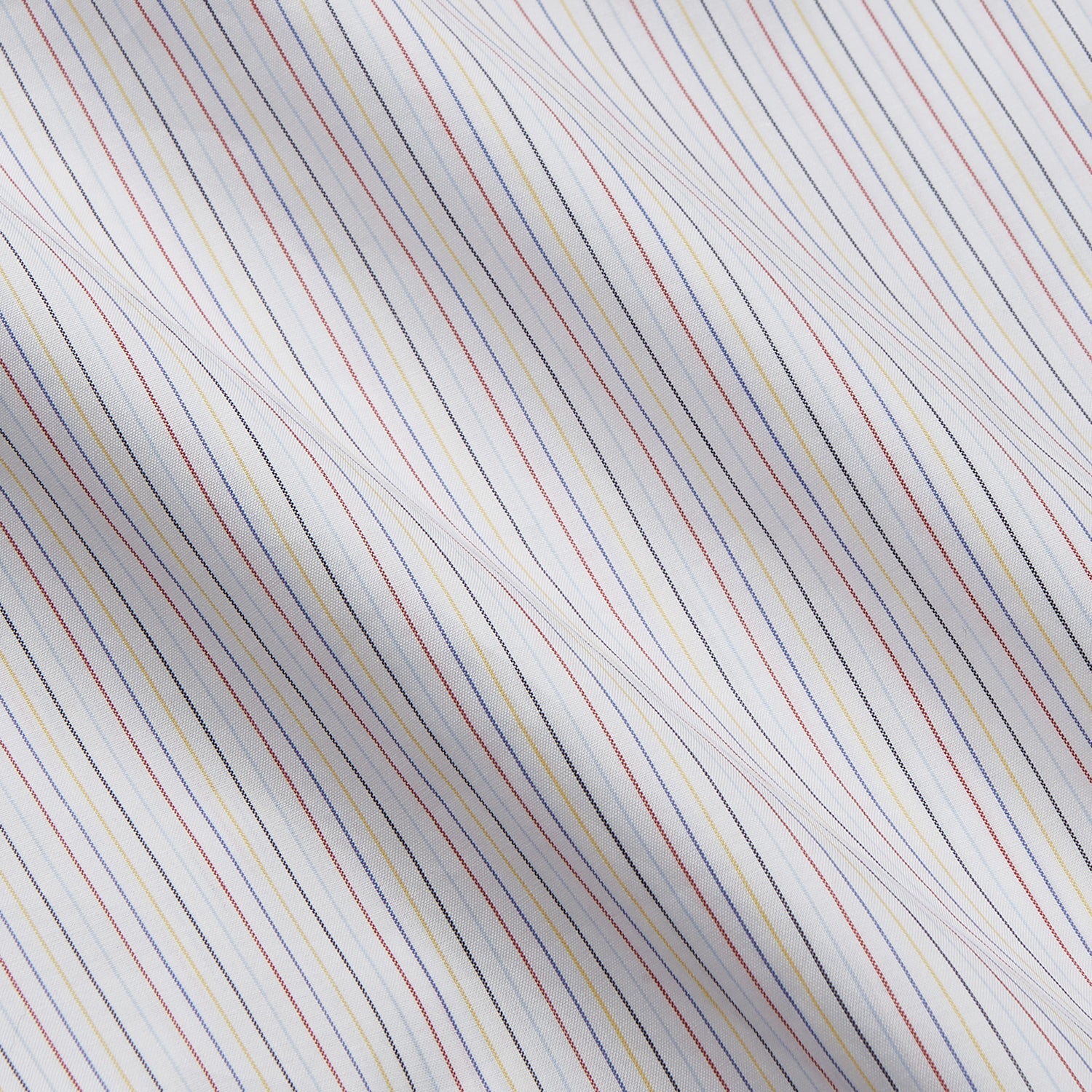 Red Multi Stripe Regular Fit Mayfair Shirt