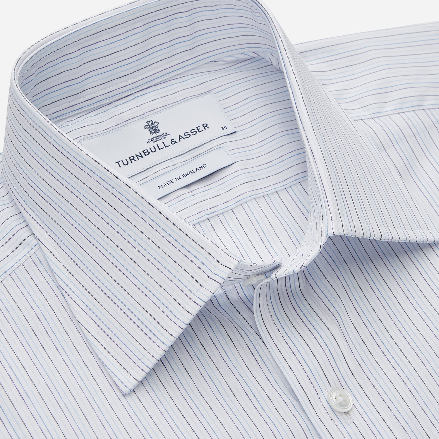 Purple Multi Stripe Regular Fit Mayfair Shirt