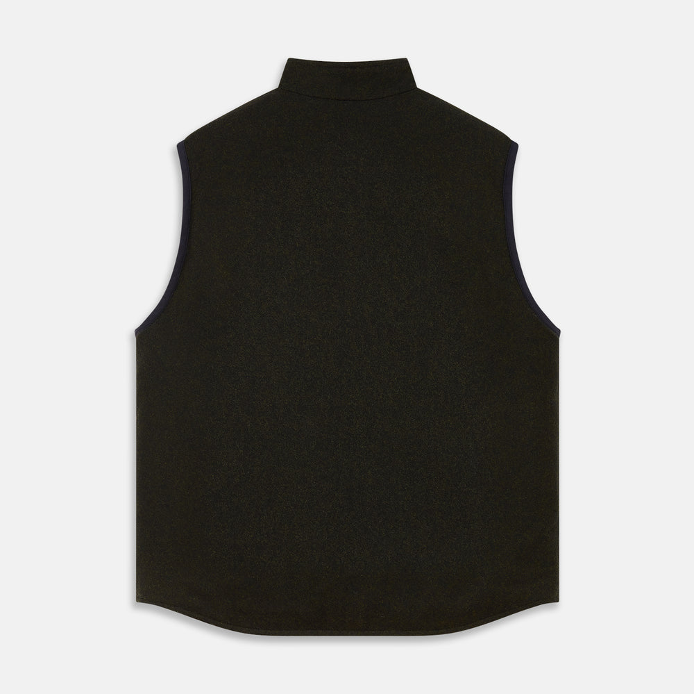 Dark Green Anderson Reversible Gilet