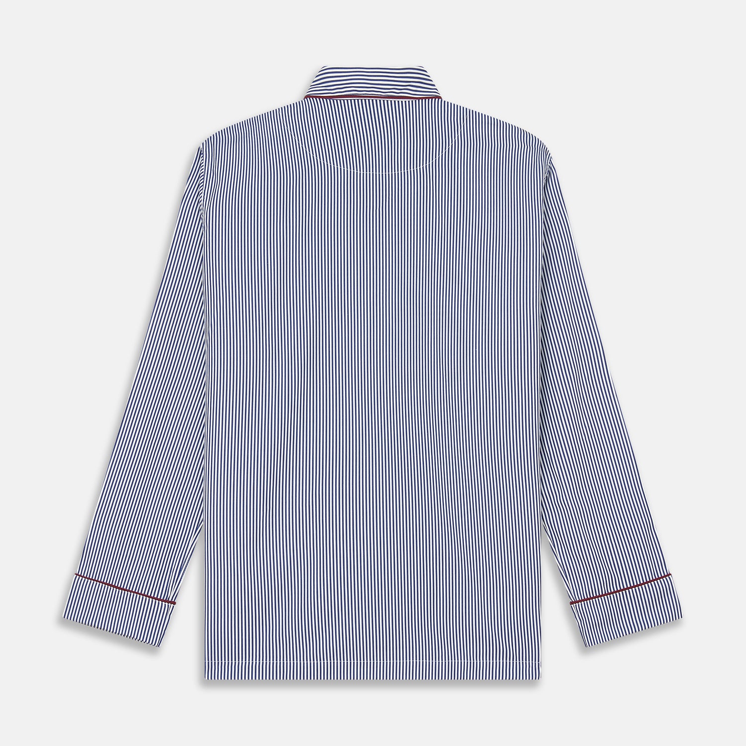 Navy & White Stripe Cotton Modern Pyjama Set