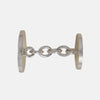Sterling Silver Embossed Hatton Cufflinks