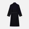 Navy Linen & Cotton Cord Gown