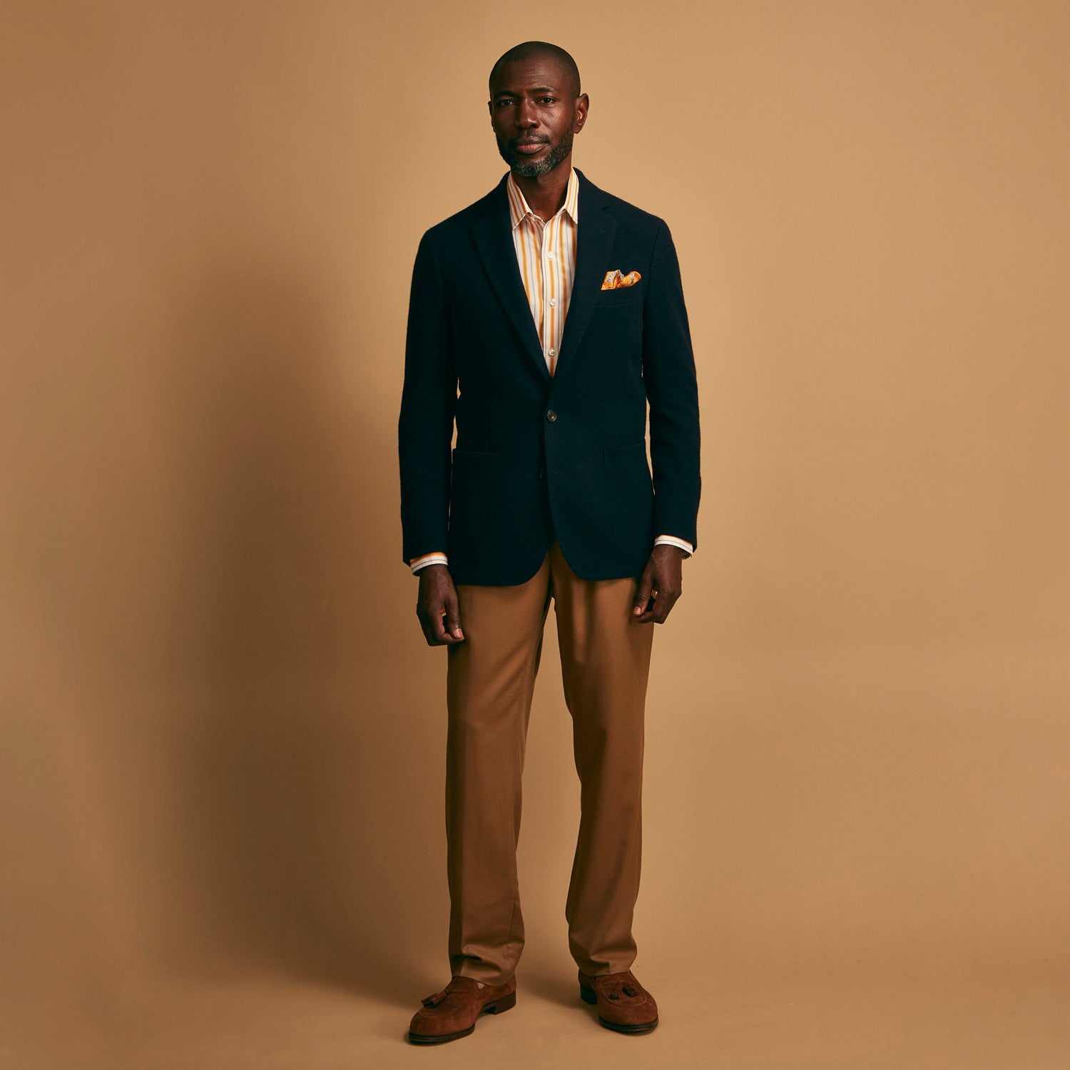 Navy Cashmere Bern Blazer